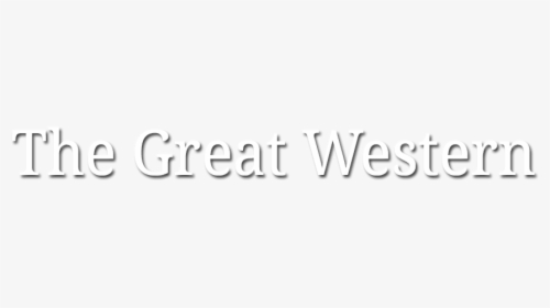 The Great Western - Calligraphy, HD Png Download, Free Download