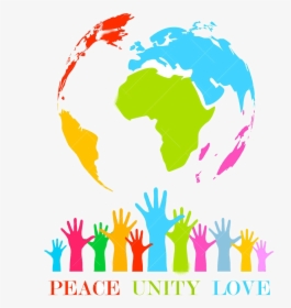 Peace, Unity, Love Png Image - High Resolution World Map Png, Transparent Png, Free Download