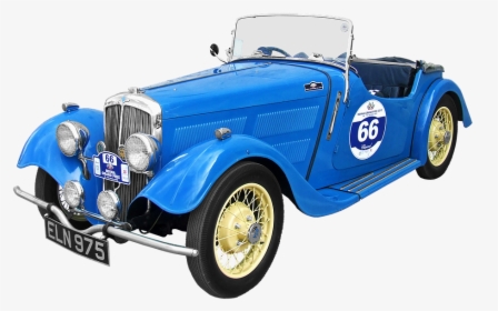 Roadster Car Png Hd Image - Vintage Car Blue Png, Transparent Png, Free Download