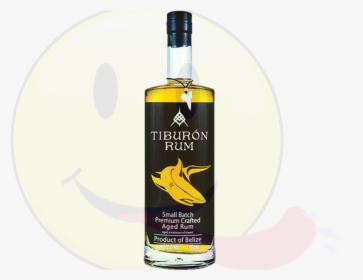 Tiburon Rum - Glass Bottle, HD Png Download, Free Download