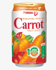 Carrot Fruit Juice - Pokka Carrot Fruit Juice, HD Png Download, Free Download