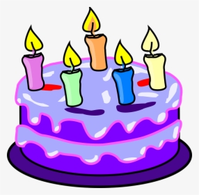 Cake Candles Birthday - Birthday Cake Clipart, HD Png Download, Free Download