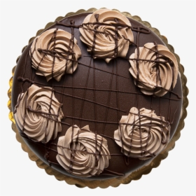 8" - Chocolate Cake Top View, HD Png Download, Free Download