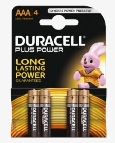 Duracell Plus Power Aaa, HD Png Download, Free Download