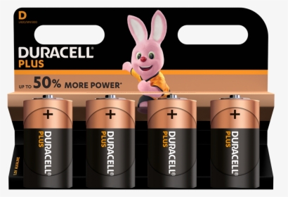 Duracell 4 Pack D, HD Png Download, Free Download
