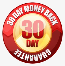 Download Moneyback Png - 30 Day Money Back Guarantee Seal, Transparent Png, Free Download
