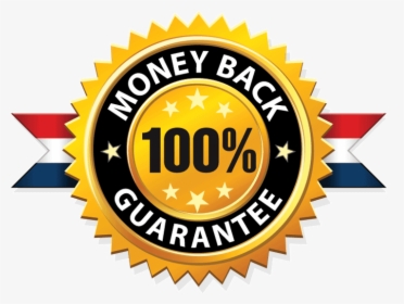 100 Money Back Guarantee Png - Label, Transparent Png, Free Download