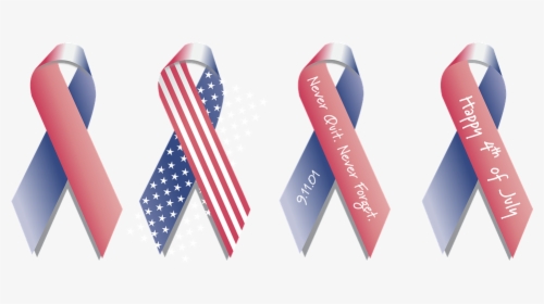 Ribbon, American Flag, Background, Support, 4th - Texas Ribbon Transparent Background, HD Png Download, Free Download