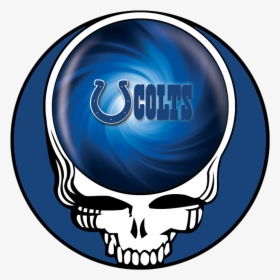 Transparent Indianapolis Colts Clipart - Grateful Dead Steal Your Face, HD Png Download, Free Download