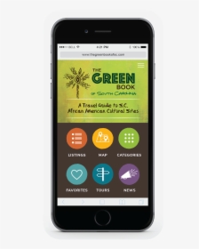 Green Book Of Sc Phone Screen Photo Image - Iphone, HD Png Download, Free Download
