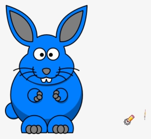 Cartoon Bunny Svg Clip Arts - Cartoon Easter Bunny, HD Png Download, Free Download