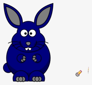 Cartoon Bunny Svg Clip Arts - Rabbit, HD Png Download, Free Download