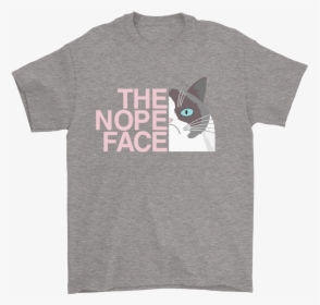 The Nope Face Grumpy Cat Funny Shirts - Killer Whale, HD Png Download, Free Download