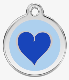 Red Dingo Enamel Tag Silverheart Blue - Red Dingo American Flag, HD Png Download, Free Download