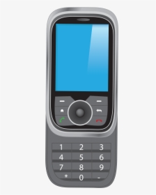 Transparent Mobile Clipart Png - Feature Phone, Png Download, Free Download