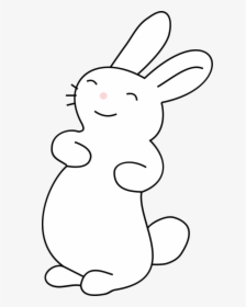Emotion,art,rabits And Hares - Easter Bunny Black And White, HD Png Download, Free Download