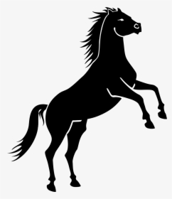 Animal, Horse, Ride, Silhouette, Transportation, Wild - Horse Vector, HD Png Download, Free Download