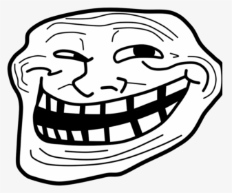 Left Troll Face Transparent Png Stickpng