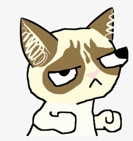 #grumpycat #grumpy #meme #fsjal #freetoedit #dissapointed - Troll Faces, HD Png Download, Free Download