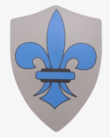 Fleur De Lis Larp Heater Shield - Emblem, HD Png Download, Free Download