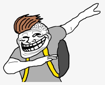 View Samegoogleiqdbsaucenao Zoomer Trollface Dab , - Dabbing Troll Face, HD Png Download, Free Download