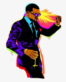 Kanye West Clipart Png - Kanye West Pop Art, Transparent Png, Free Download