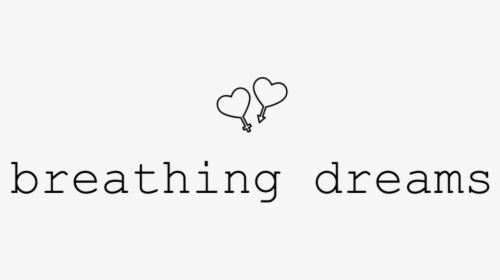 Breathing Dreams Logo Black - Heart, HD Png Download, Free Download