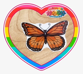 Kawaii Universe Cute Monarch Butterfly Sticker Pic - Kawaii Universe, HD Png Download, Free Download