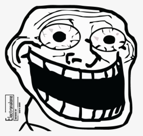 Download And Use Troll Face Png Clipart - Troll Face Funny, Transparent Png, Free Download