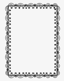 Fun Border Black And White, HD Png Download, Free Download