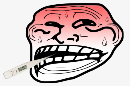 Face Facial Expression Nose Head Jaw Headgear Smile - Meme Troll Face Transparent, HD Png Download, Free Download