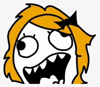 Troll Face Memes Png , Png Download - Girl Troll Face Png, Transparent Png, Free Download