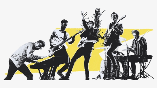 Rock Music Png - Arkells Rally Cry Tour, Transparent Png, Free Download