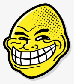 Smiley Text Messaging Internet Troll Font - Troll Face Transparent, HD Png Download, Free Download