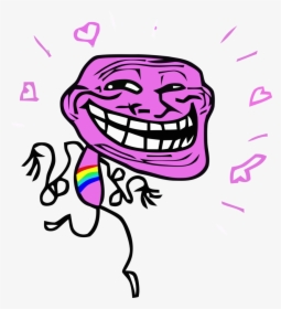 Gay Troll Face, HD Png Download, Free Download