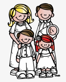 Lds Family History Clip Art - Family Members Clipart Black And White, HD Png Download, Free Download