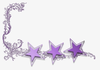 Transparent Stars Border Clipart - Purple Pink Border Png, Png Download, Free Download