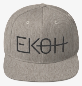 Ekoh Mockup Front Heather Grey 2 - Baseball Cap, HD Png Download, Free Download