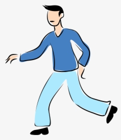 Man Walking Clip Art - Walking Man Clipart, HD Png Download, Free Download