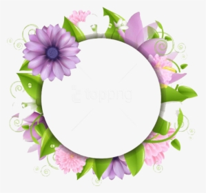 Free Png Flowers Borders Picture Png - Flower Border Vector Png, Transparent Png, Free Download