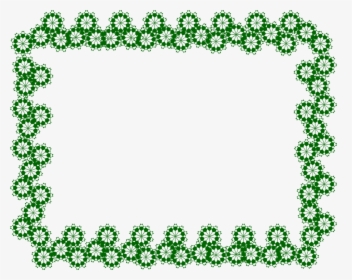 Blank Transparent Png -green Border Frame Transparent - Border Clipart Free With Green, Png Download, Free Download