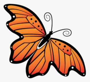 Monarch Butterfly Clipart Monarch Butterfly Pieridae - Monarch Butterfly Clip Art, HD Png Download, Free Download