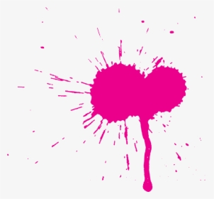 Pink Blood Splatter Transparent, HD Png Download, Free Download