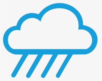 Rain Cloud Png - Cloud With Rain Icon Png, Transparent Png, Free Download