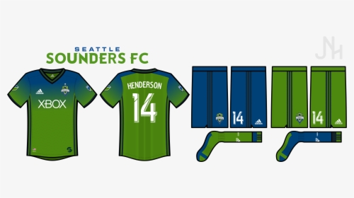 Sounders 2018 Jersey - Sports Jersey, HD Png Download, Free Download