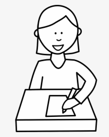 Easy Drawing Of A Student, HD Png Download, Free Download