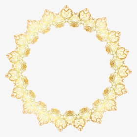 Gold Abstract Elegant Frame No Background Icons Png - Circle Gold Background Png, Transparent Png, Free Download