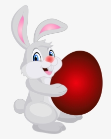 Easter Rabbit Png - Easter Egg Bunny Png, Transparent Png, Free Download