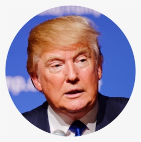 Trump In A Circle, HD Png Download, Free Download