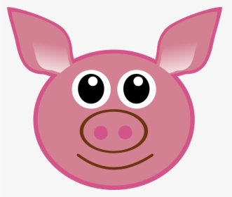 Cartoon Pig Face, HD Png Download, Free Download